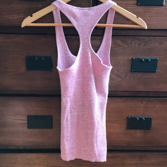 Rue21 Pink Sparkle Racerback Stretch Knit Tank, Size Medium - Picture 3 of 6